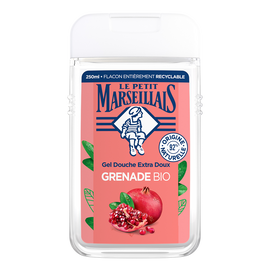 Gel douche extra doux parfum grenade de méditerranée LE PETIT MARSEILLAIS, 250ml