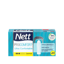 Tampons sans applicateur pro confort normal NETT, x24