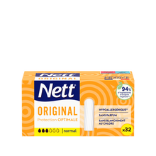 Tampons digitaux sans applicateur normal NETT, boîte x32
