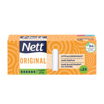 Tampons digitaux super plus NETT, boîte x24