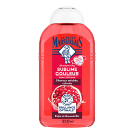 Shampooing sublime couleur infusion coquelicot grenade bio LE PETIT MARSEILLAIS, 250ml
