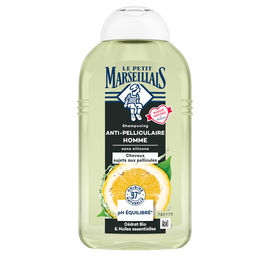 Shampooing antipelliculaire cheveux gras infusion & cedrat bio LE PETIT MARSEILLAIS, 250ml