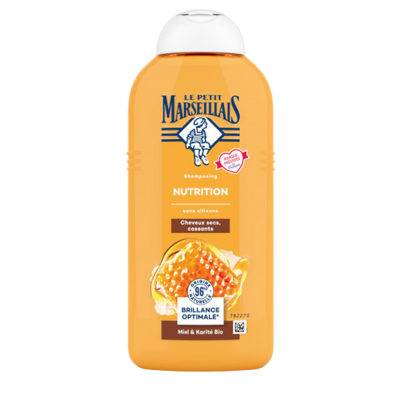 Shampooing Miel Karité Nutrition LE PETIT MARSEILLAIS 300mL