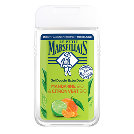 Gel Douche extr.doux mandarine citron LE PETIT MARSEILLAIS, 250ml