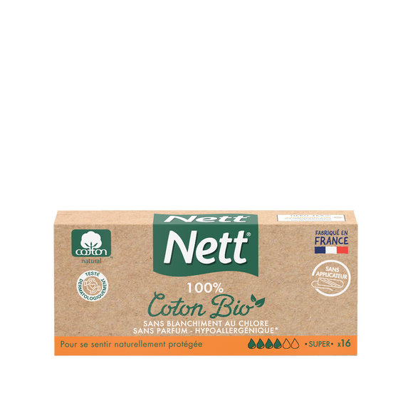 Tampons super digital NETT, boîte de 16
