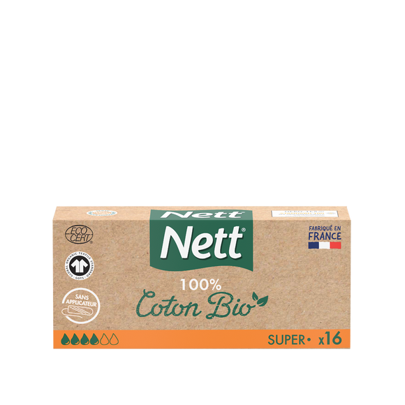 Tampons super digital NETT, boîte de 16