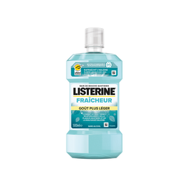 Bain de bouche fraîcheur goût plus léger LISTERINE 500ml