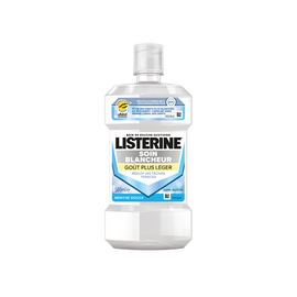 Bain de bouche soin blancheur goût+ léger LISTERINE bouteille 500ml