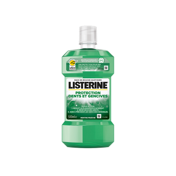 Bain de bouche protection dents & gencives LISTERINE bouteille 500ml
