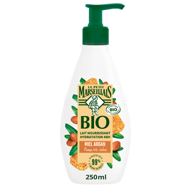Lait corps hydratant bio miel argan LE PETIT MARSEILLAIS 250ml