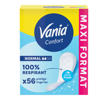 Protège-slips confort fresh VANIA x56