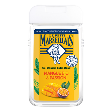 Gel Douche extra doux mangue passion LE PETIT MARSEILLAIS 250ml