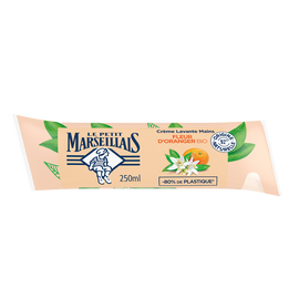 Recharge crème lavante mains fleur oranger bio LE PETIT MARSEILLAIS250mL