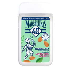 Gel Douche bio extra doux lait d' amande douce LE PETIT MARSEILLAIS 250ml