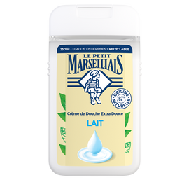Gel Douche extra doux lait LE PETIT MARSEILLAIS 250ml