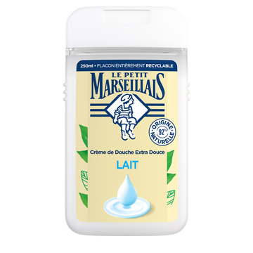 Gel Douche extra doux lait LE PETIT MARSEILLAIS 250ml