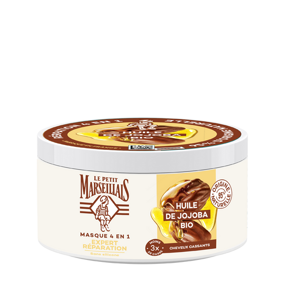 Masque capillaire expert réparation LE PETIT MARSEILLAIS à l'huile dejojoba bio300mL