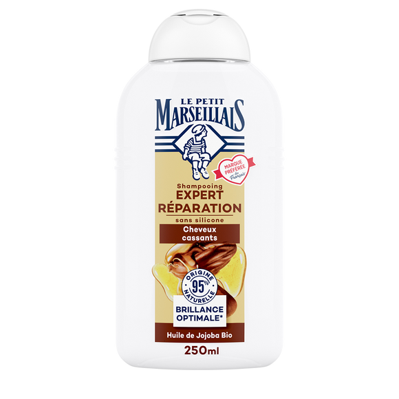 Shampooing expert réparation huile jojoba bio LP MARSEILLAIS 250ml