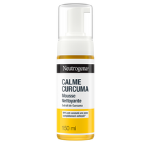 Mousse nettoyante visage calme curcuma NEUTROGENA - pompe 150 ml