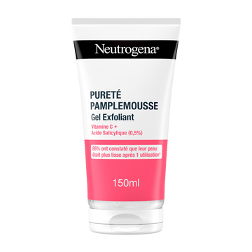Gel nettoyant visage exfoliant purete pamplemousse NEUTROGENA - tube 150 ml