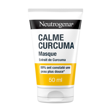 Masque visage purifiant peaux acnéiques calme curcuma NEUTROGENA - tube 50 ml