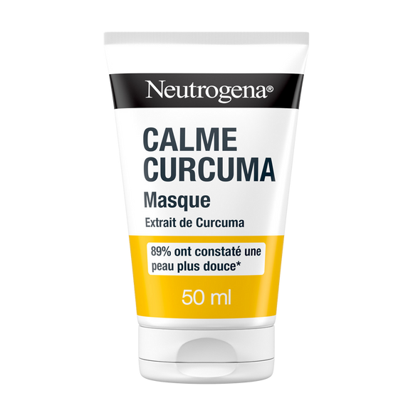Masque visage purifiant peaux acnéiques calme curcuma NEUTROGENA - tube 50 ml