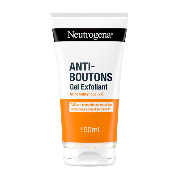 Gel exfoliant NEUTROGENA peau acnéique 2% acide sali.150ml