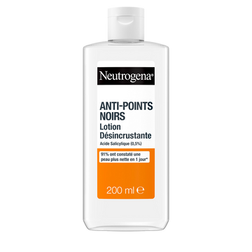 Lotion desincrustante visage anti-points noirs NEUTROGENA - flacon 200ml