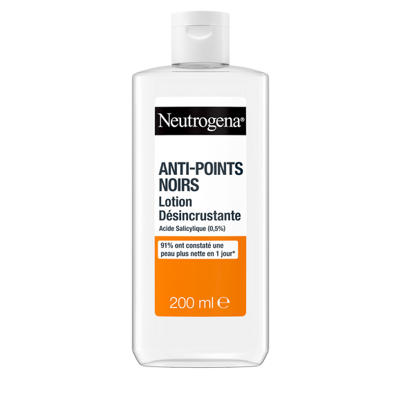Lotion desincrustante visage anti-points noirs NEUTROGENA - flacon 200ml