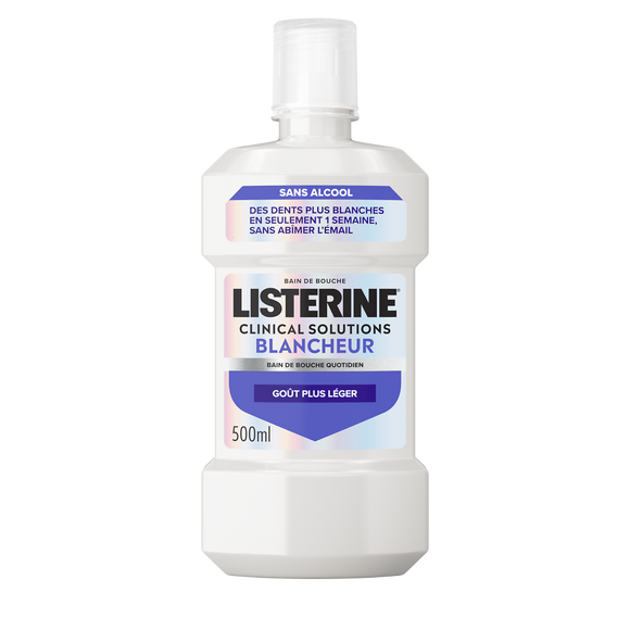 Bain de bouche LISTERINE soin blancheur sans alcool 500ml