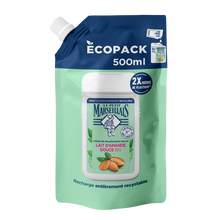 Crème douche LE PETIT MARSEILLAIS Lait d'amande douce bio doypack 500ml