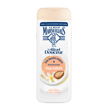 Soin gel douche surgras LE PETIT MARSEILLAIS argan et fleur d'oranger400ml