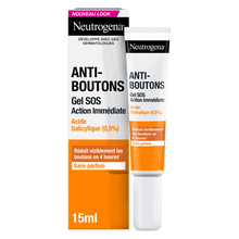 Gel SOS NEUTROGENA peaux acnéiques 0,5% acide salicilique 15ml