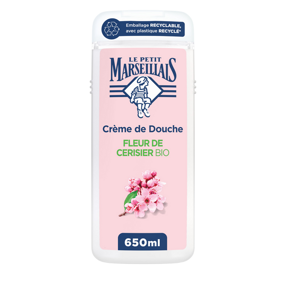 Gel douche fleur de cerisier Extra doux LE PETIT MARSEILLE 650ml
