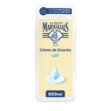 Crème de douche LE PETIT MARSEILLAIS extra doux lait 650mL