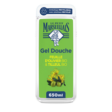 Gel douche extra doux LE PETIT MARSEILLAIS feuille d'olivier bio & tilleul bio 650mL