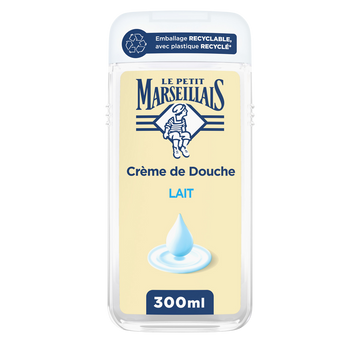 Crème de douche LE PETIT MARSEILLAIS Extra doux lait 300mL