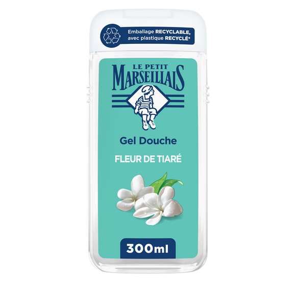 Gel douche fleur de tiaré extra doux LE PETIT MARSEILLAIS 300ml