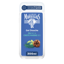 Gel douche extra doux LE PETIT MARSEILLAIS Pin Bio & Criste marine Bio300mL