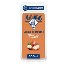 Crème de douche extra doux Argan Bio & Karité LE PETIT MARSEILLAIS 300mL