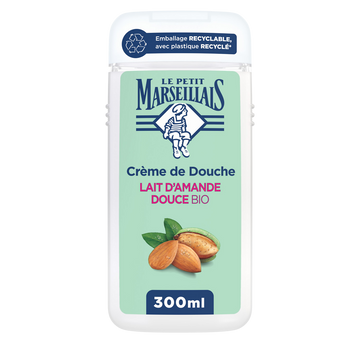 Crème douche amande douce extra doux LE PETIT MARSEILLAIS 300ml
