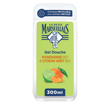 Gel douche extra doux LE PETIT MARSEILLAIS Mandarine Bio & Citron vertBio 300mL