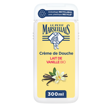 Crème de douche extra doux LE PETIT MARSEILLAIS lait de vanille bio 30