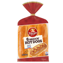 Pain pour hot dog LA FOURNÉE DORÉE, x6 soit 270g
