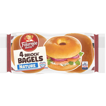 Pain pour Bagel Brioch'Bagel LA FOURNEE DOREE - x4 - 300g