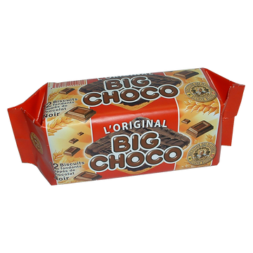Goûters nappés de chocolat Big Choco Original REGAL, x12, 250g