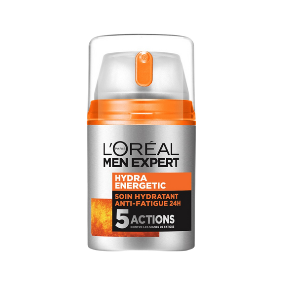 Soin visage homme Hydra Energetic Hydratant Anti-fatigue L'OREAL MEN EXPERT Flacon 50 ml