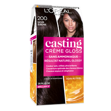 Coloration cheveux n°200 noir ébène casting crème gloss L'ORÉAL PARIS