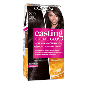 Coloration Crème Gloss CASTING noir ébène n°200
