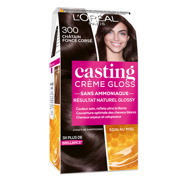 Coloration ton sur ton CASTING Crème Gloss, châtain foncé, n°300
